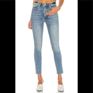 Free People  We‎ The Free Stella Skinny Jean in Always Blue Size 25.